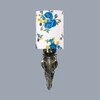 Devansh Metal Electric Wall Light in Antique Gold Colour with Multi Shade Count of 1 Light