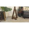 Infinity Beige Jute Floor Lamp with Beige Jute Base