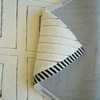 CANTON Wool Rectangle Carpets Hand Tufted in Black Colour