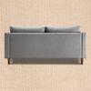 Ease Plus 3 Seater Wooden Sofa in Grey Colour