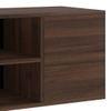 Astrid Engineered Wood Wall Mounted TV Unit in Black Finish