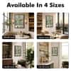 The Castle Decor Funny Bar Rules Wall Art Framed Painting 12x18 Inch
