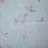 Saanvi Green Shade Floral 400 TC Cotton Fitted Double Queen Size Bedsheet with 2 Pillow Covers – Threads