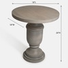 Ireka Homes Misty Wooden End Table