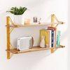 WOODENMOOD Rectangular Wall Rack