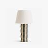 Saguaro Handicrafted Table Lamp in Green and White Colour