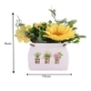 Artificial Sunflower With Ceramic Pot
