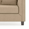 Windsor Luxe 1 Seater Fabric Sofa in Sandshell Beige Colour