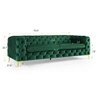 Cherish Fabric Sofa - Green