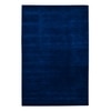 Cook Navy Blue Solid Woven Wool 8X5 Feet Carpet