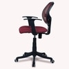 Jaazza Low Back Ergonomic Chair in Maroon Colour