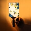 Devansh Metal Electric Wall Light in Gold Colour with Multi Shade Count of 1 Light