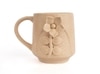 Beige Terra Bloom Modern Ceramic Mug Set