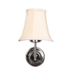 Devansh Steel Cotton Wall Mounted Lamp With Cotton Off White Shade