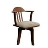 Vanilla Fabric Accent Chair in Cream Colour