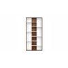 Maxelle Engineered Wood Bookshelf with Shelves Brown Maple & White