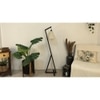Zed Beige Jute Floor Lamp with Beige Jute Base
