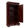 Parker 2 Door 2 Drawer Sheesham Wood Wardrobe in dark Honey Oak Finish