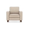 Apollo Neo 1 Seater Fabric Sofa In Classic Beige Colour