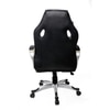 Adiko Stylish Gaming Chair In Black & Cream