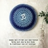 Multi Color Wooden Wall Art Panel made with hand made Cone Art Work of Marble Dust and Clay