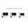 Bluewud Amy Engineered Wood Tvcabinet In Brown Maple & White Finish