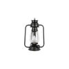 Cleo Black Metal Wall Mounted Lantern Lamp