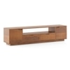 Zephyr Large TV Unit in Amber Walnut Finish