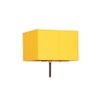 Drake Yellow Cotton Shade Floor Lamp