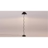 Tory Black Cotton Shade Floor Lamp