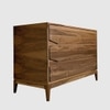 Batik Series Dresser with 3-openable drawers duly polished and base in Teak Wood