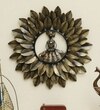 W-Fuji Abstract Metal Wall Decor in Multicolor Set of 1