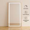 The Artment Gold Halo Square Unbreakable Floor Mirror For Home (150 X 40 CM)