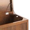 Rhodes Solid Wood Bench In Amber Walnut Finish