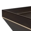 Taarkashi Rectangular Solid Wood Coffee Table In American Walnut Finish