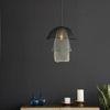 Daisy Black Iron Hanging Light