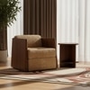 Takumi Solid Wood Side Table in Brown Colour