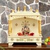 D'Dass Sheesham and Mdf Wooden Home Temple For Pooja Mandir For Home