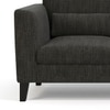 Lewis 1 Seater Fabric Sofa in Graphite Grey Colour