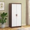 Miller 2 Door Wardrobe With Lock in Two Tone Finish