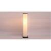 Claudette White Cotton Shade Floor Lamp