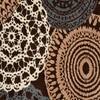 Multicolor Geometric Machine Made Polyester 4 X 6 Feet Carpet