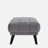 Brait Ottoman in Midnight Grey Colour