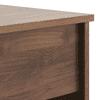 Zoey Engineered Wood Bedside Table in Classic Walnut Finish