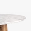 Hump Solid Wood Four Seater Dining Table in Brown Colour