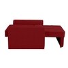 Barato  Pull Out Sofa cum Bed  in Maroon Colour