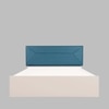 Niyama Engineered Wood Queen  Size Bed With Hydraulic Storage (Melamine Finish, White Colour)