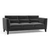 Lewis Sofa Set (Colour : Pebble Grey, Cushion : Hard, Seater : 3+1+1)