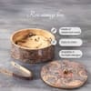 Allure Roti Box With Tong Grey