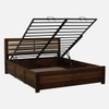 Briarwood Hydraulic Solid Wood Bed King Size in Provincial Teak Finish